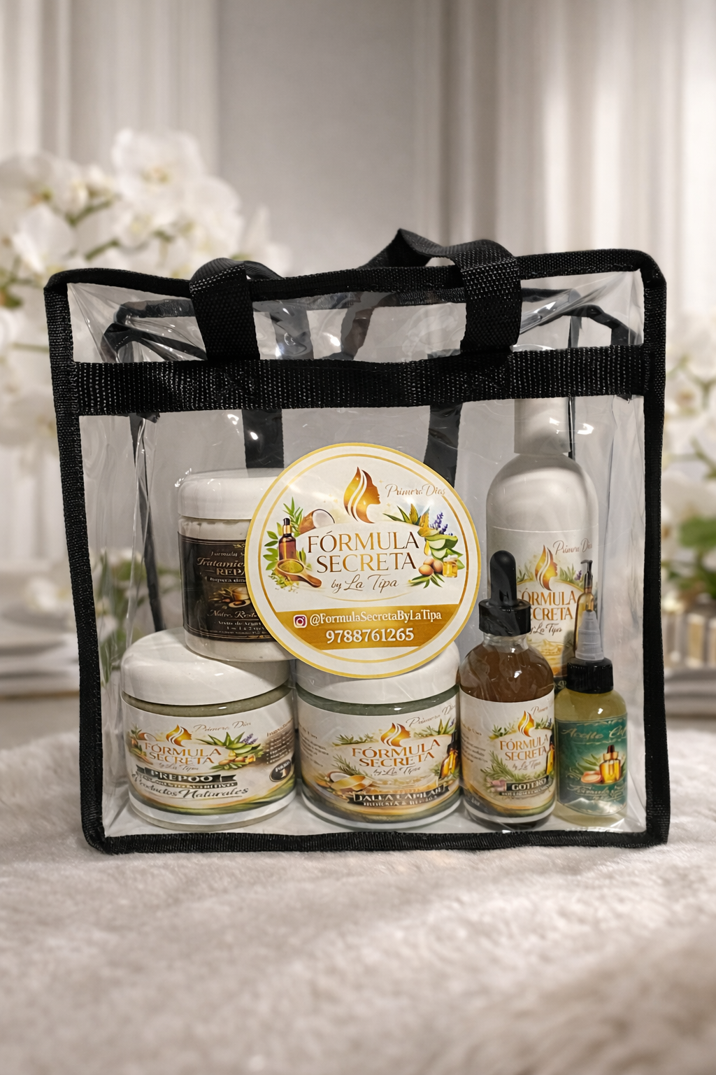 Productos de ejemplo de Belleza